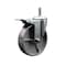 Service Caster Semi Steel Swivel Grip Ring Caster5'' Wheel&7/16'' Stem w/Total Lock BRK SCC-GRTTL20S515-SSR-716138 - alternate 1